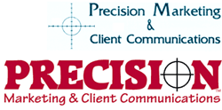 Precision Marketing's logo redesign